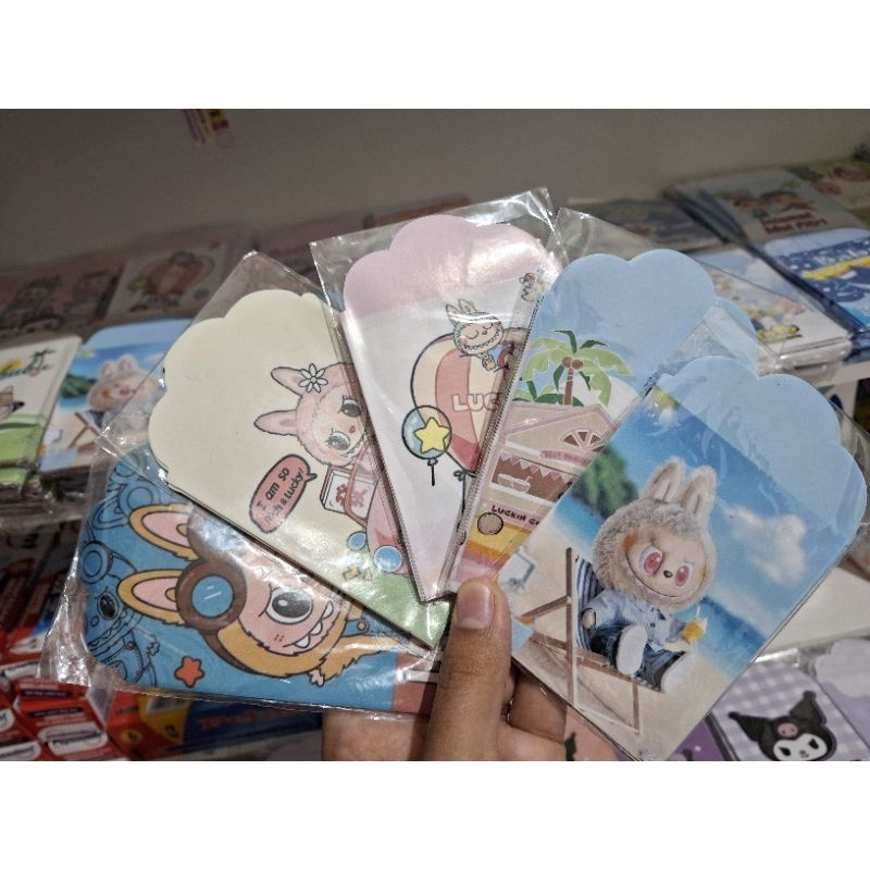 

READY!!! AMPLOP LEBARAN AMPLOP LABUBU SANRIO KARTUN 1 PACK ISI 10 AMPLOP