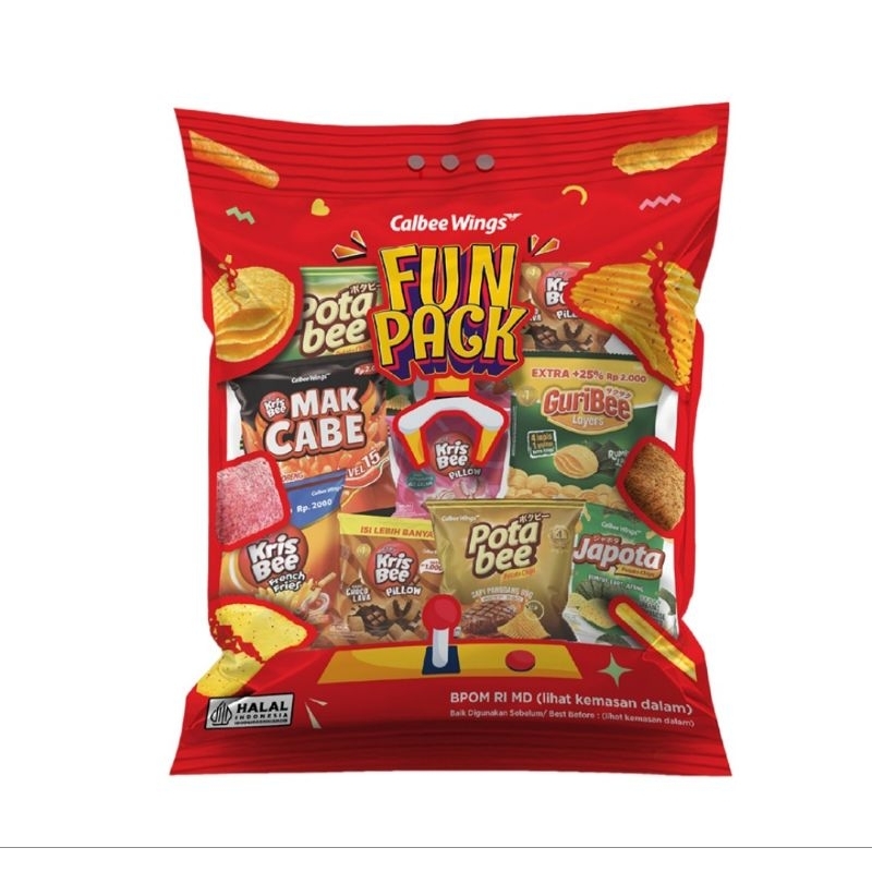 

Calbee Wings FUN SNACK Pouch