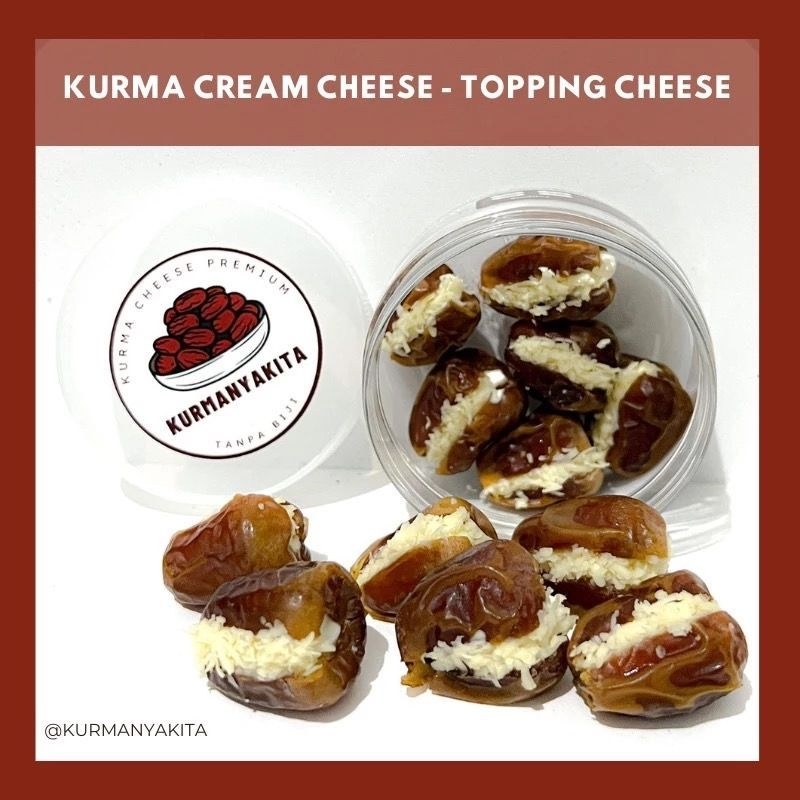 

Kurma Cream Cheese (Tanpa Biji) Lumer Dimulut
