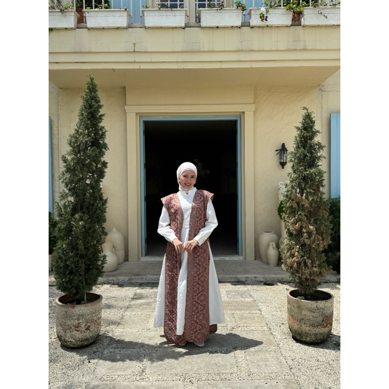 Padme - Chasy Dress | Dress/Gamis Wanita Muslim Glamour Elegan | Meraya Series