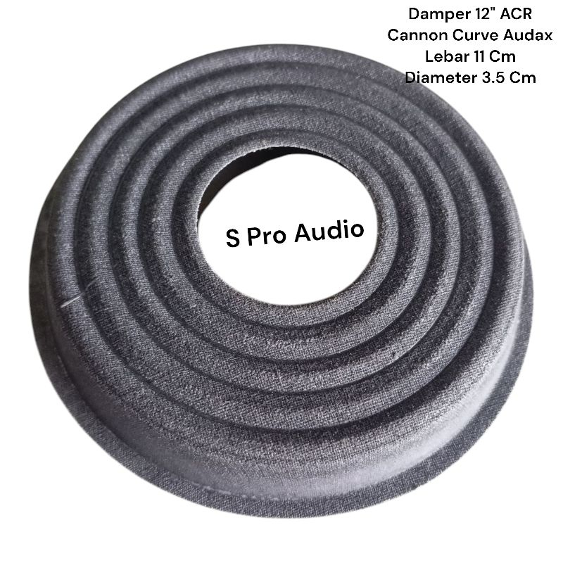 Per Damper Speker 12" Cannon Acr Curve