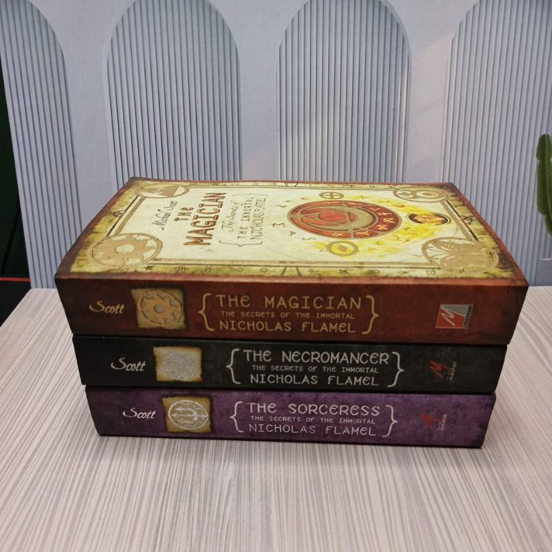 Novel The Magician Series By Nicholas Flamel Original Preloved