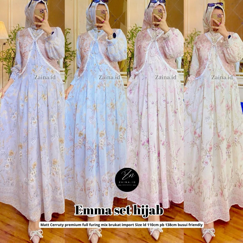 EMMA SET HIJAB by Zaina
