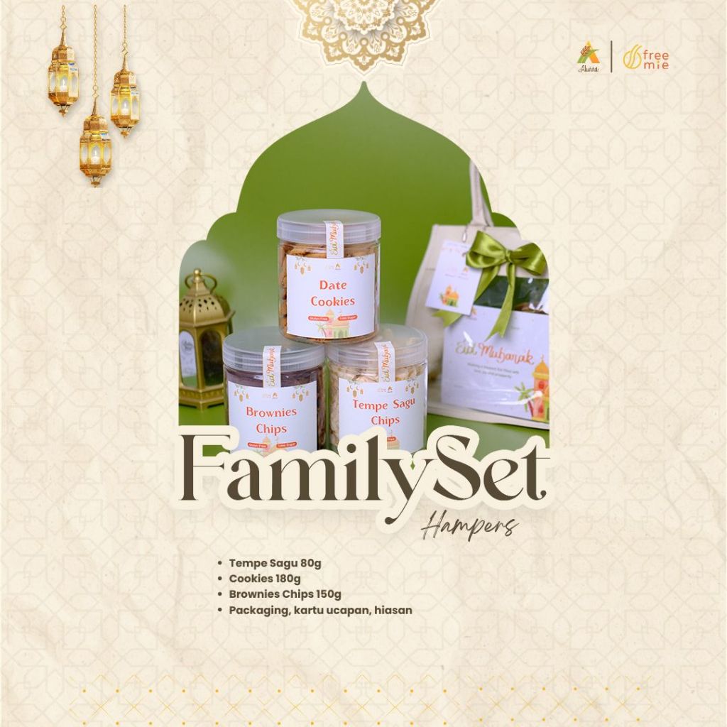 

Hampers Lebaran Paket Family Special ~ Gluten Free Tanpa Pengawet