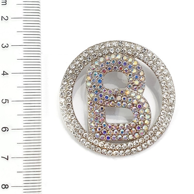 Bros Fashion Elegan Bentuk B /Bros Crystal Branded Limited Edition/Bros Hijab Premium Aksesories