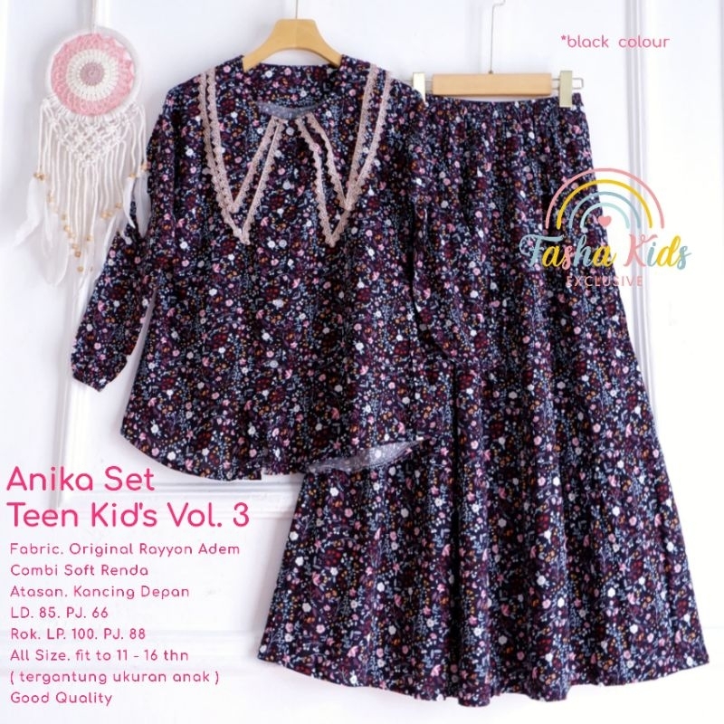 One Set Anak Perempuan/One Set Anak Perempuan Muslim/One Set Anak Perempuan Premium/Setelan Anak Per