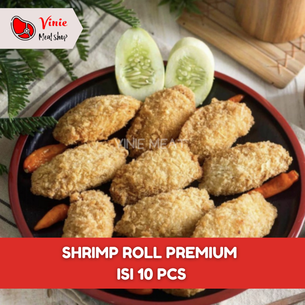 

Premium Shrimp Roll Homemade Nugget Udang Cincang Isi 10 pcs
