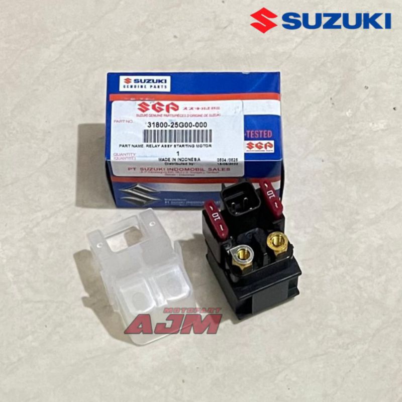 BENDIK STATER RELAY ASSY STARTING SATRIA FU 150 KARBU 2004-2015 ORIGINAL SGP