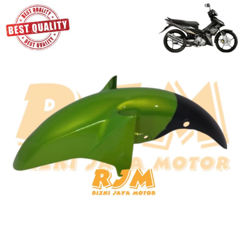 SPAKBOR DEPAN JUPITER MX LAMA HIJAU