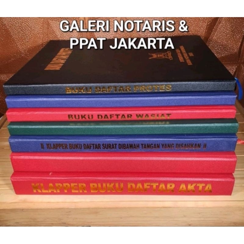 1 Set Buku Wajib Notaris / Buku Protokol Notaris