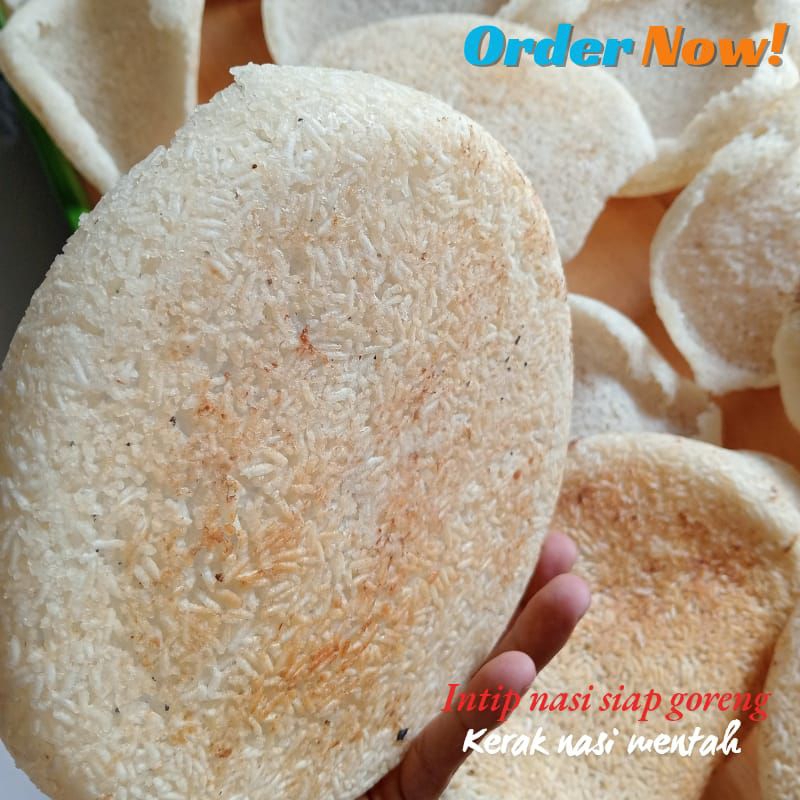 Brothoaly Intip Nasi Asli 1 Kg Mentah / Keron Nasi / Kerak Nasi Asli Stock