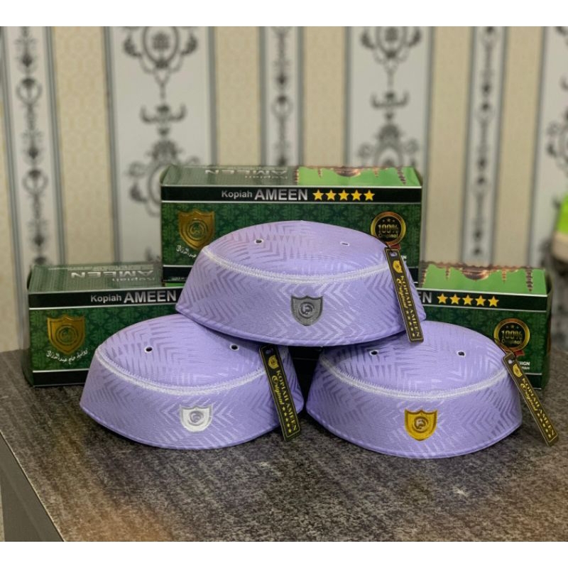 KOPIAH MALAYSIA AMEEN A5 MOTIF SIRIP