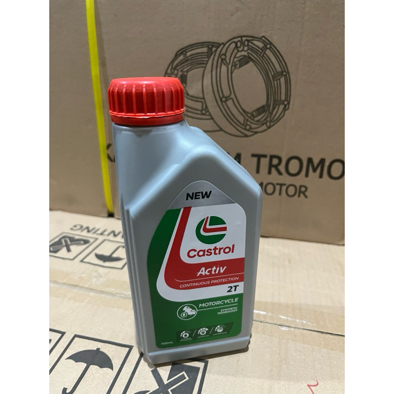 OLI SAMPING CASTROL 2TAK 700ML/ OLI SAMPING MOTOR 2TAK CASTROL