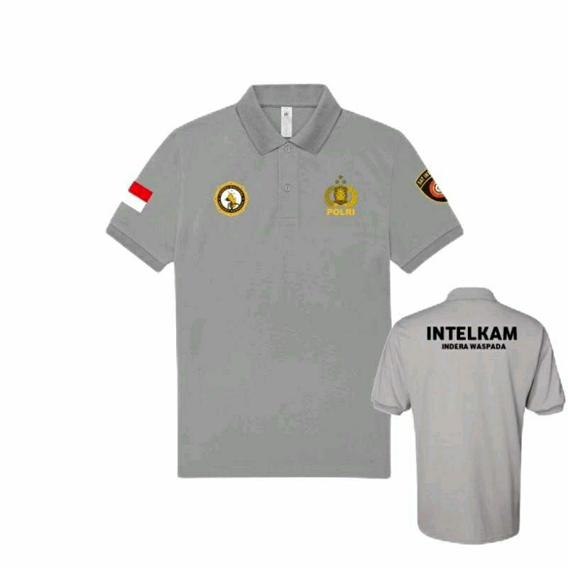 KAOS POLO BERKERAH POLRI INTELKAM INDERA WASPADA