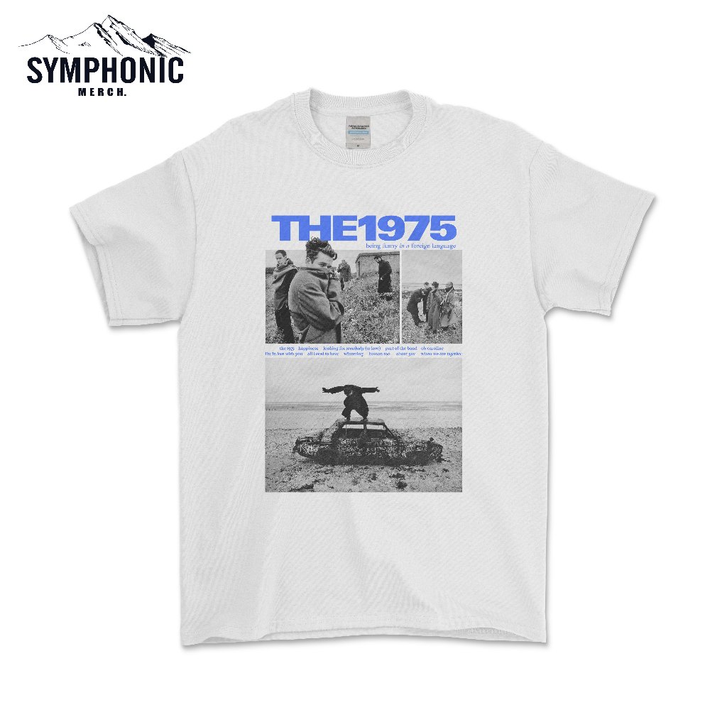 KAOS MUSIK BAND THE 1975 BFIAFL BEING FUNNY IN A FOREIGN LANGUAGE