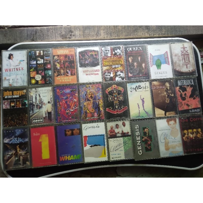 KASET PITA MANCANEGARA ORIGINAL - KASET PITA LAGU BARAT