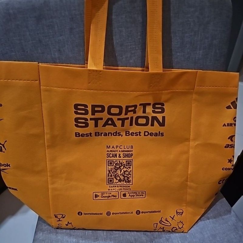 

Goodie bag sport station