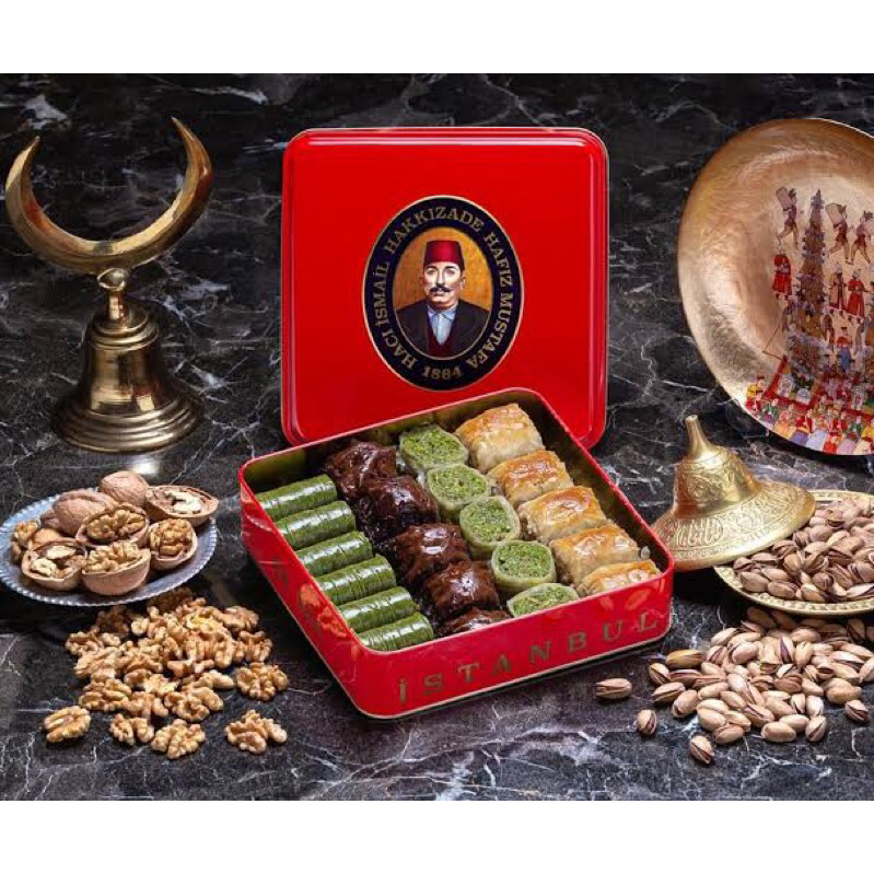 

Baklava Hafiz Mustafa original from turki Mix | oleh oleh turki murah | Hampers Lebaran | Kue Ulang Tahun | Manisan Turki