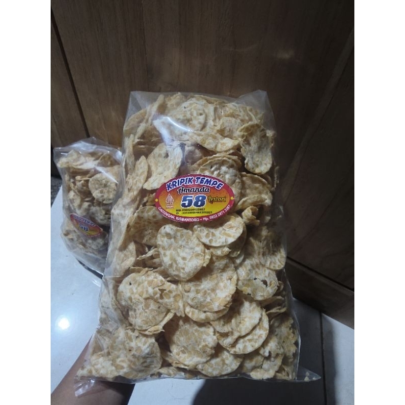 

Kripik Tempe Sagu Amanda 58Lestari Khas Wonogiri