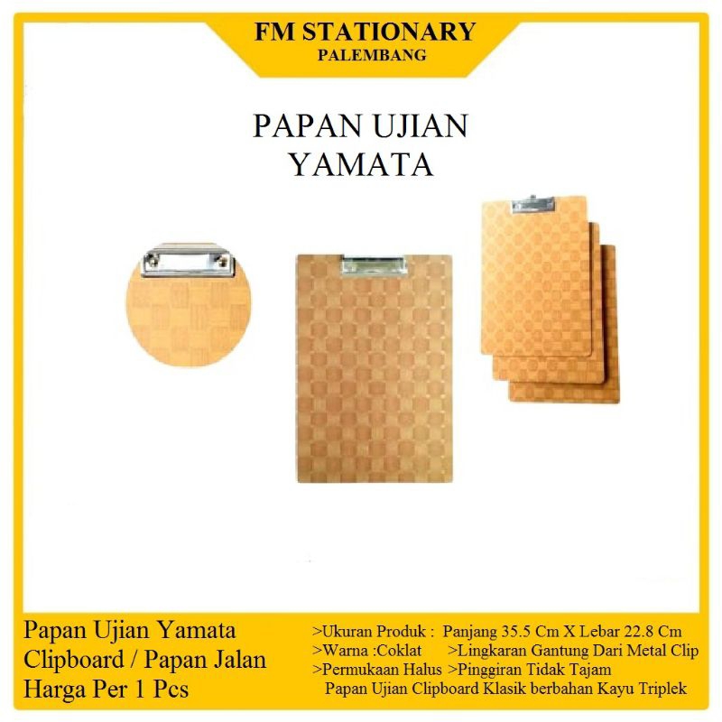 

papan ujian kayu