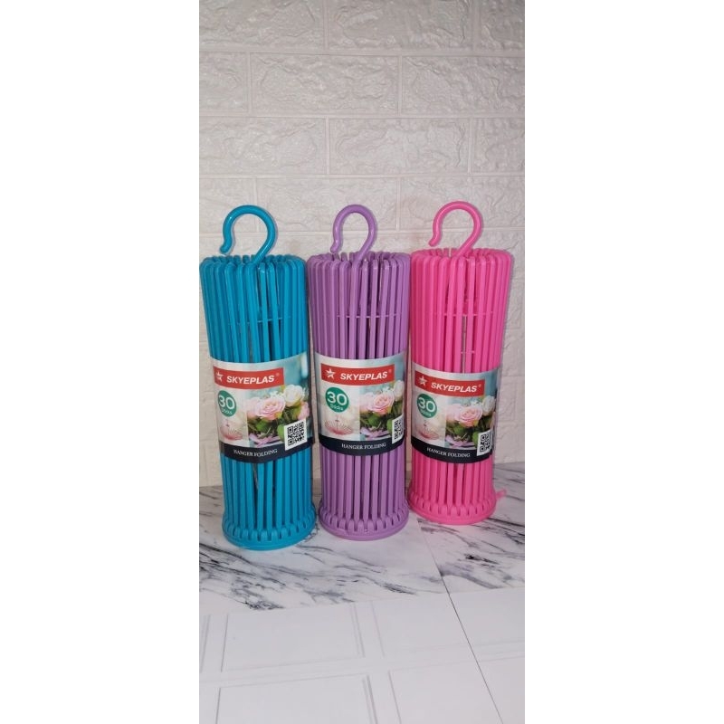 

Folding skyplast 30 stik / gantungan serbaguna 30 stik / jemuran serbaguna