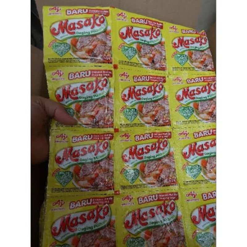 

MASAKO SAPI RENTENG ISI 12 SACHET