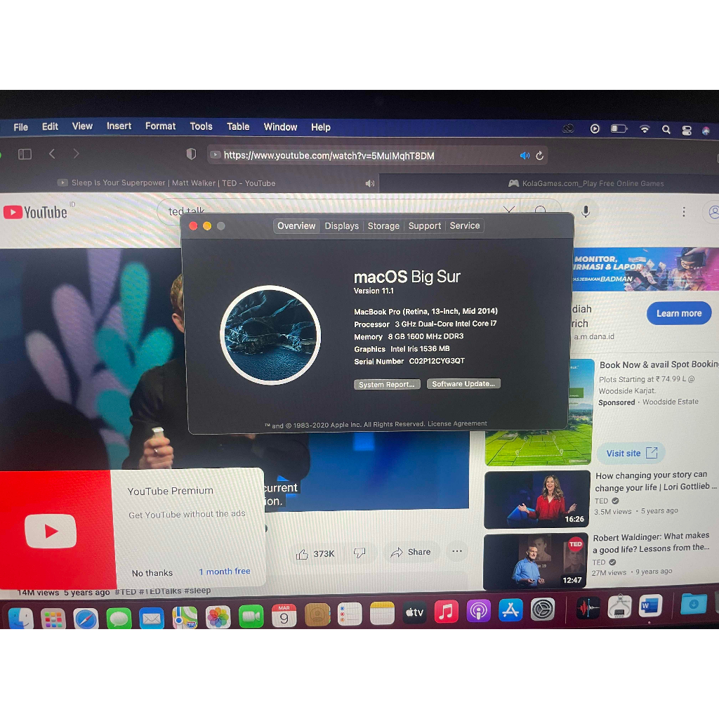 Macbook Pro 2014 Core i7