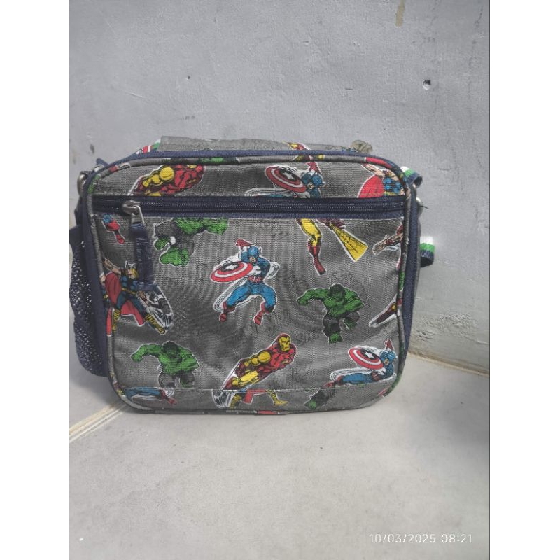 bekal makan marvel Pottery barn kids marvel Avengers preloved