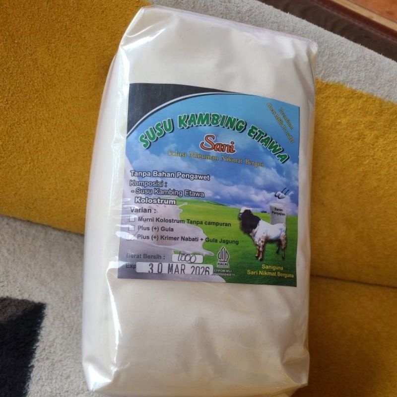 

Susu kambing Ettawa Colostrum