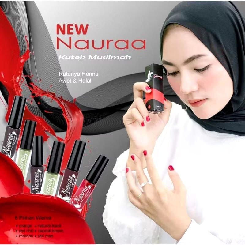 Paket Grosir Naura Kutek Muslimah 10pcs