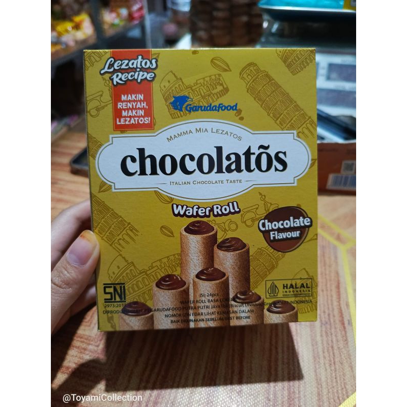 

Chocolatos 500 1 box isi 24