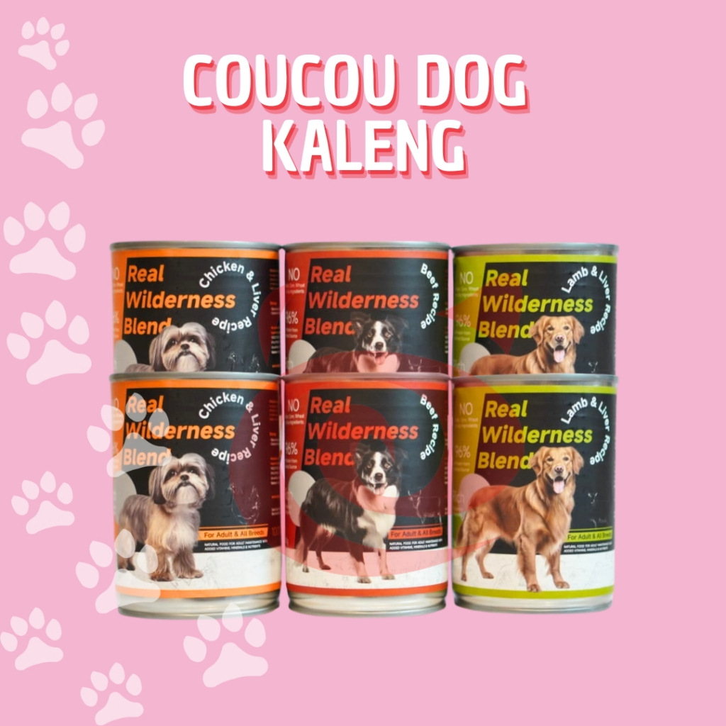COUCOU DOG WET FOOD KALENG 400 GRAM