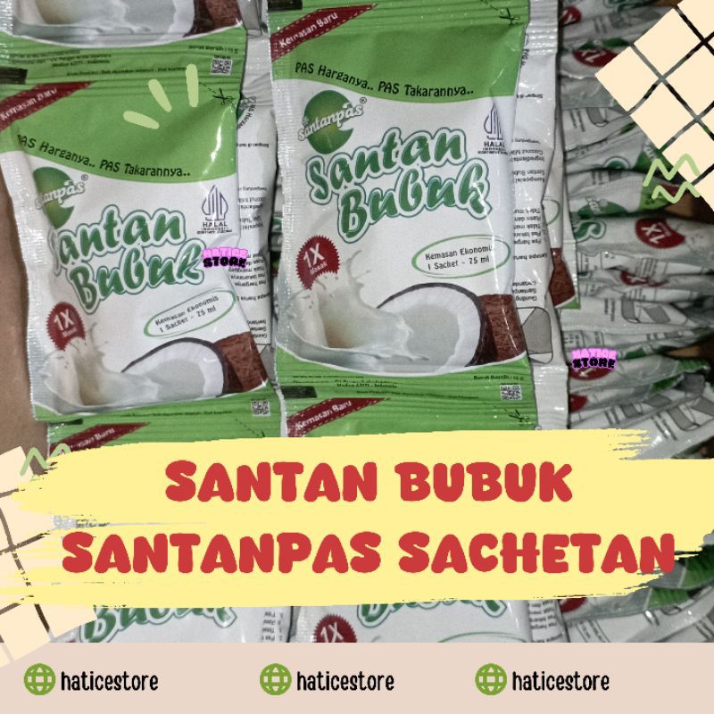 

[TERMURAH] SANTAN BUBUK SANTANPAS SACHET