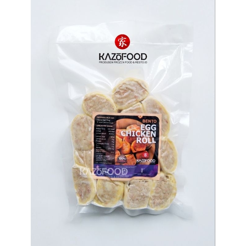 

Egg Chicken Roll_kazofood isi 14pcs
