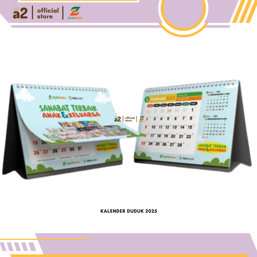 

[Ziyadbooks] Kalender Duduk Meja 2025