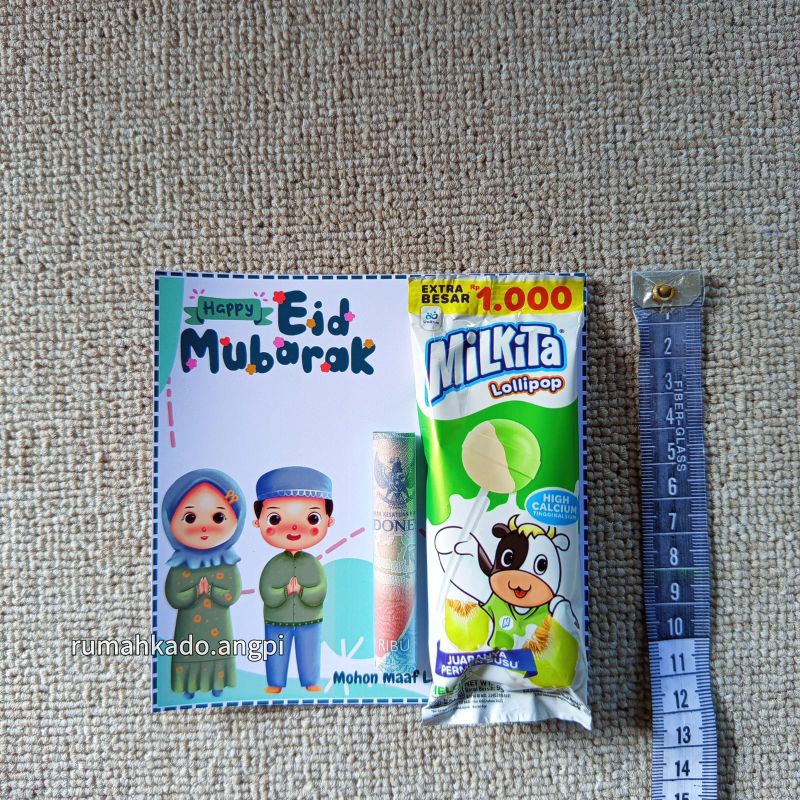 

❤️RK Angpi❤️ Amplop Snack Lebaran 12x12cm/10x10cm (Tanpa Snack)