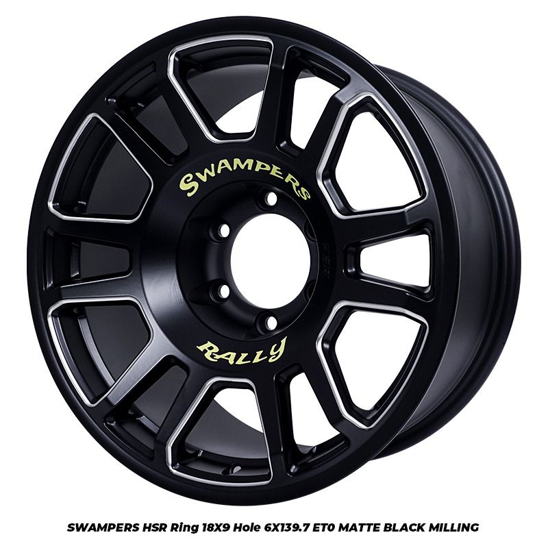 Velg pelek mobil Ring 18 HSR Velg mobil lubanh 6 warna hitam dikota medan
