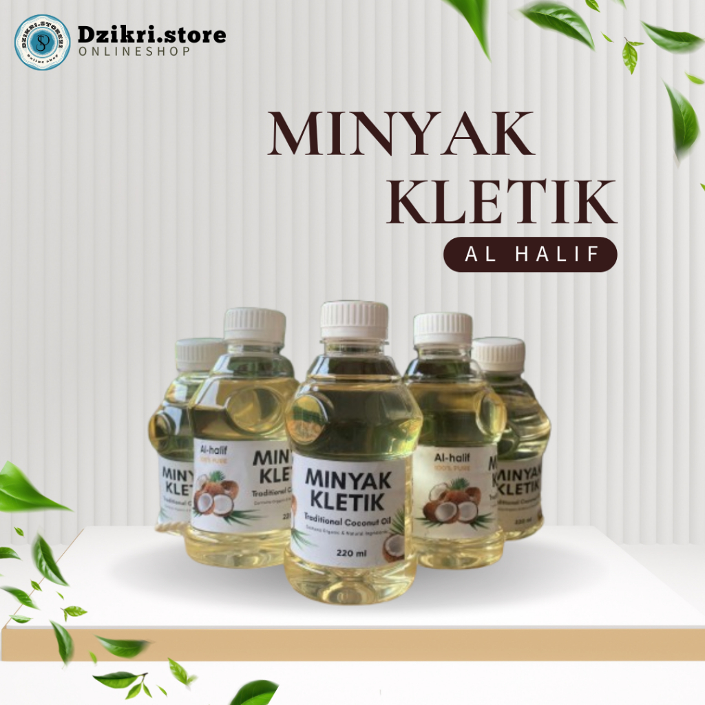 

Minyak Kelapa Asli 220ml Murni 100% / Klentik / Keletik / Lentik