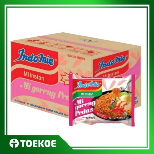 

TOEKOE Indomie Goreng Pedas 1 Dus Isi 40pcs