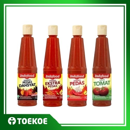 

TOEKOE Saos Indofood Kemasan Botol 275ml / 340ml