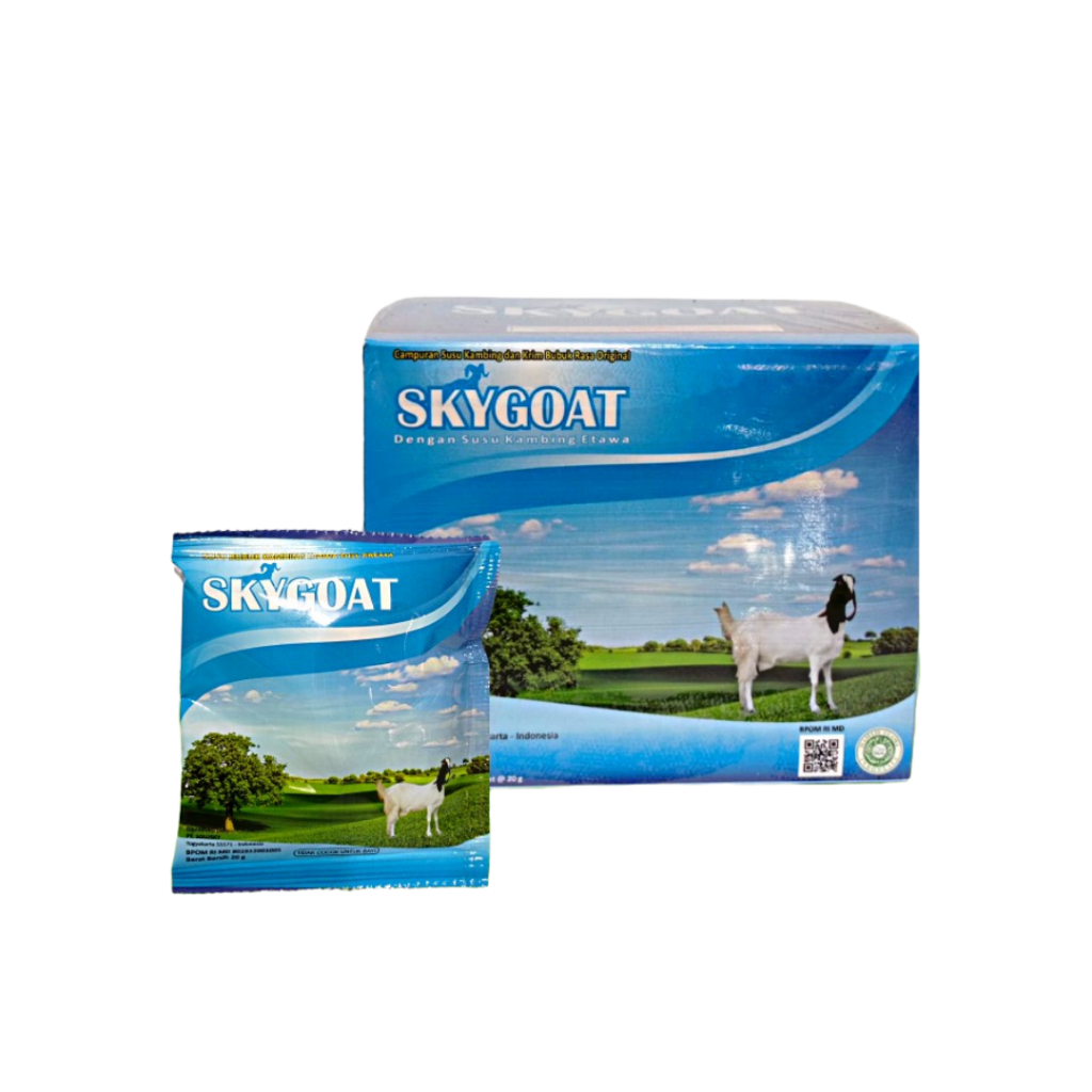 

Terlaris Susu Kambing Etawa Skygoat Putih Original 10 Sachet