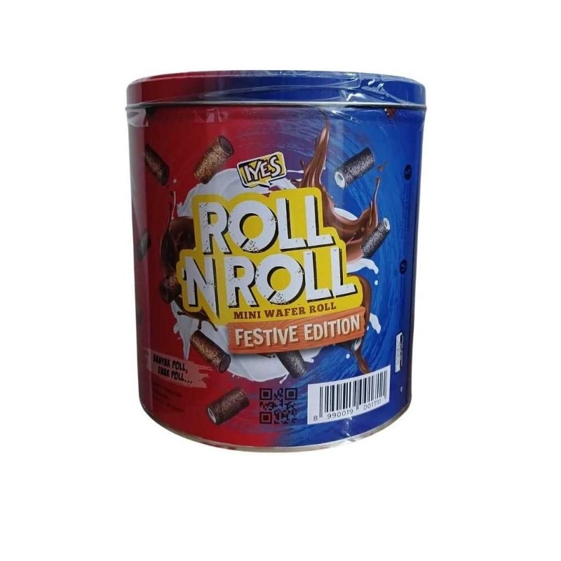 

WAFER KALENG IYES ROLL N ROLL KRIM COKLAT