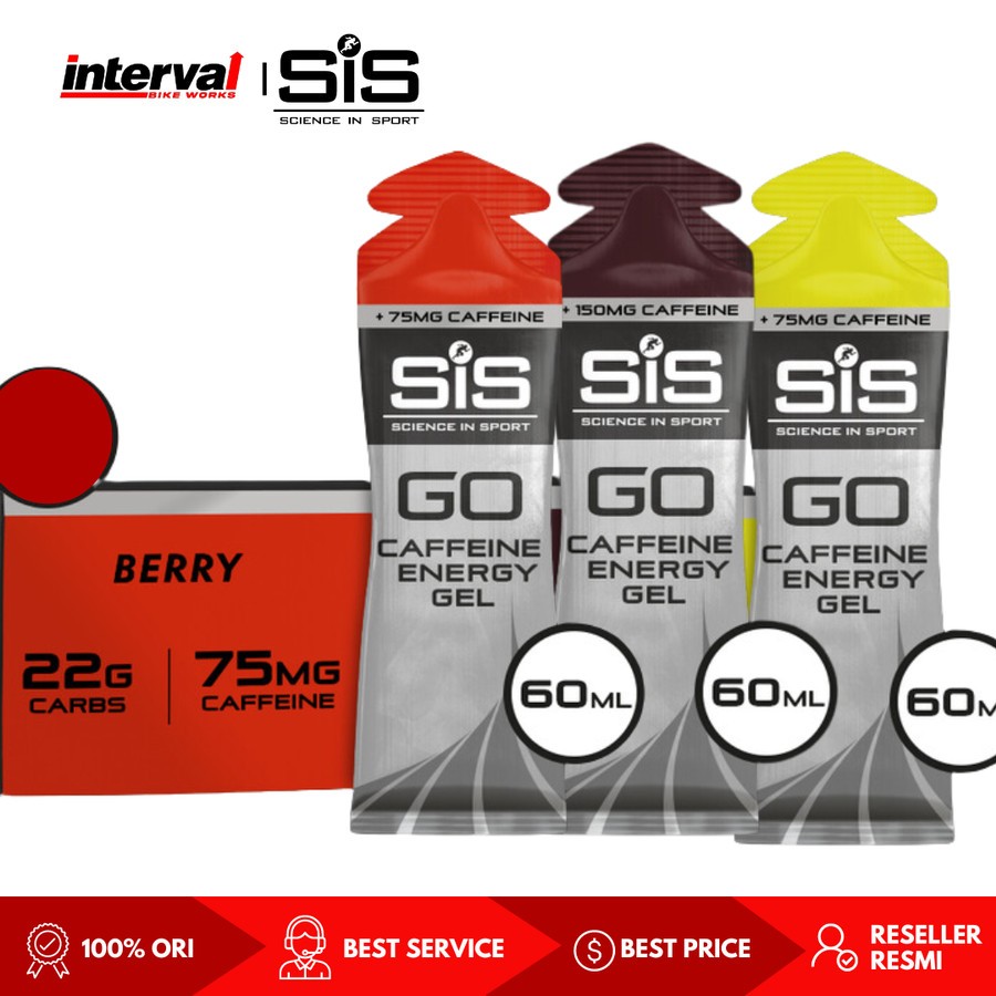 

SIS Energy Gel Isotonic Plus Caffeine 60ML