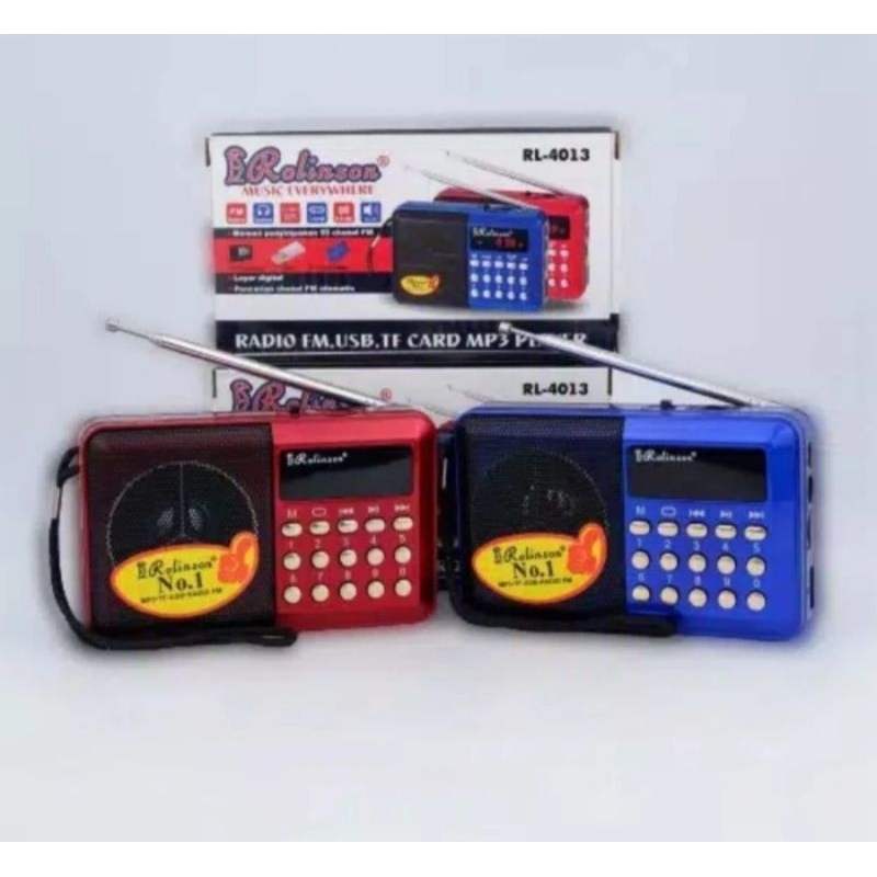 Radio mini speaker mp3 player rolinson RL-4013 Radio mini Speaker MP3 merek Rolin