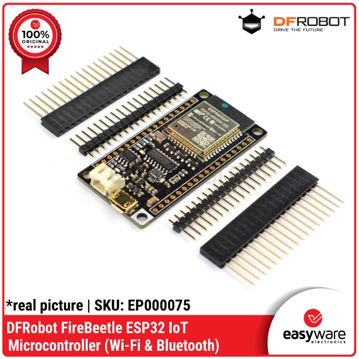 DFRobot FireBeetle ESP32 IoT Microcontroller Supports Wi-Fi & Bluetooth