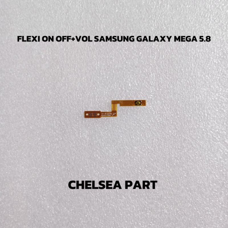 FLEXI ON OFF+VOL SAMSUNG GALAXY MEGA 5.8
