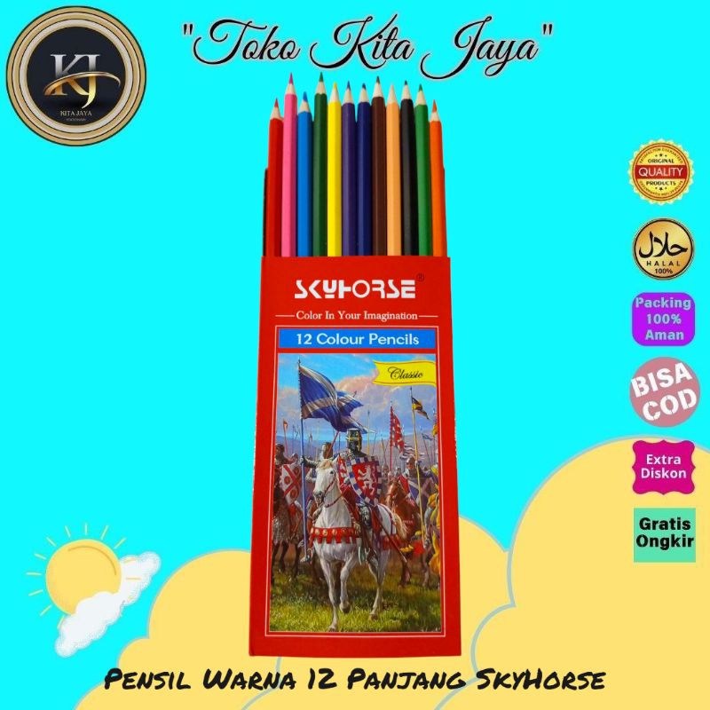 

Pensil Warna SkyHorse 12 Panjang