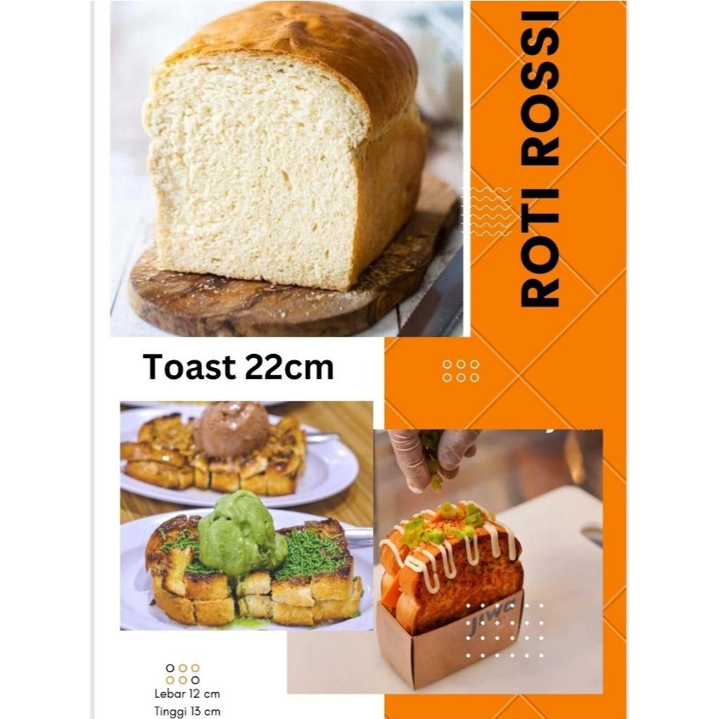 

Roti Toast Jiwa 22 x 12cm