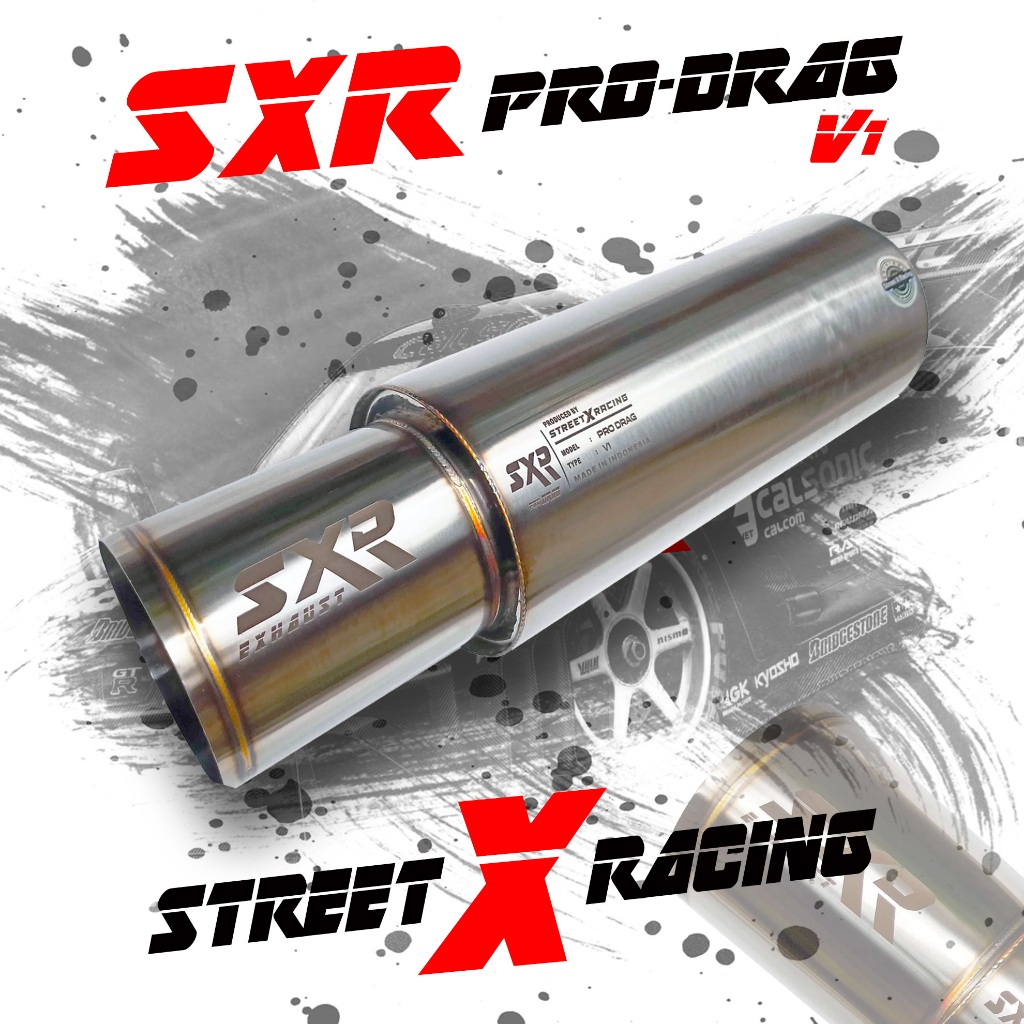 Knalpot Mobil SXR Exhaust Pro-Drag V1