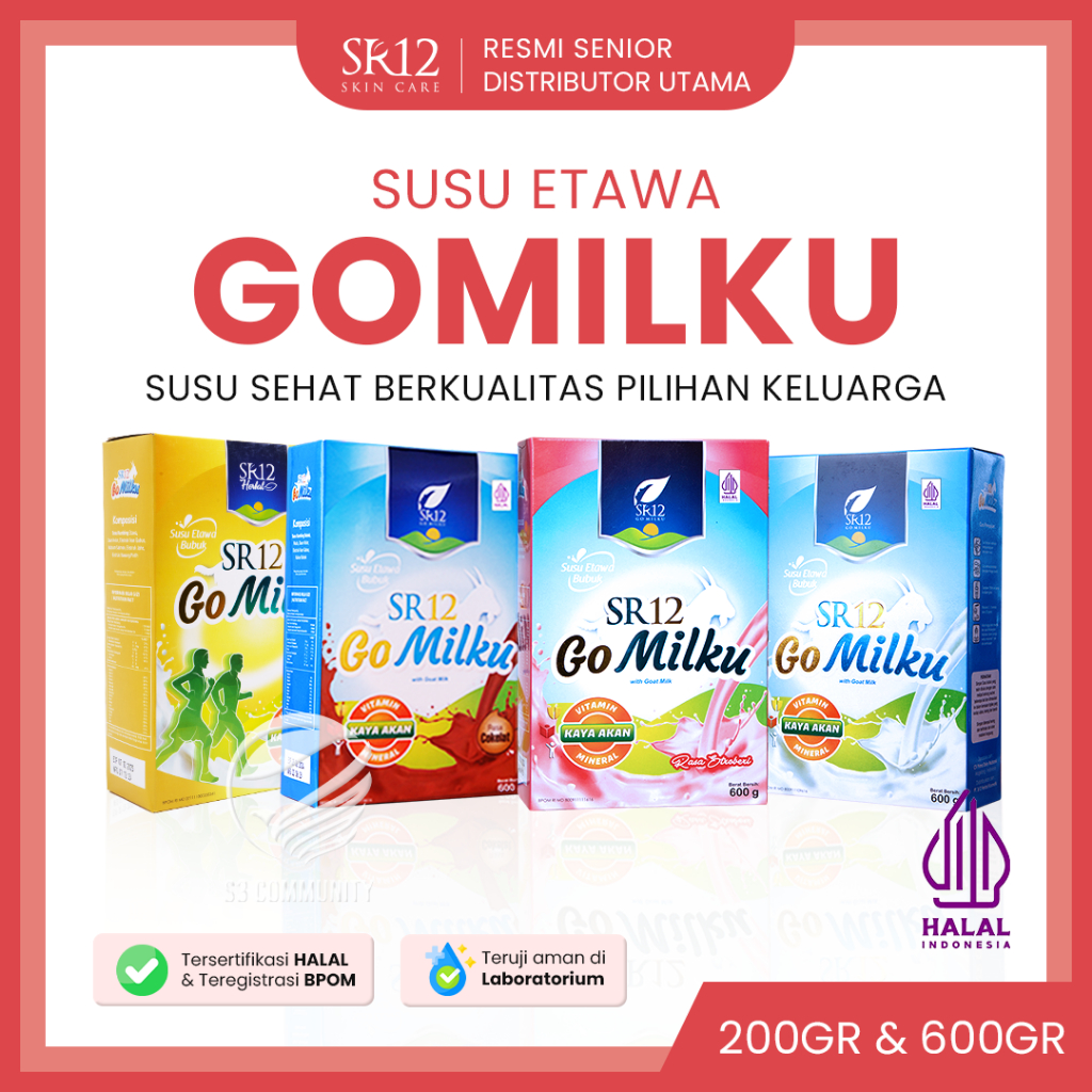 

Susu Kambing Etawa All Variant COD Susu Gomilku SR12